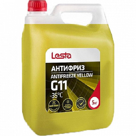 Антифриз Lesta G11 5 кг (-35°C