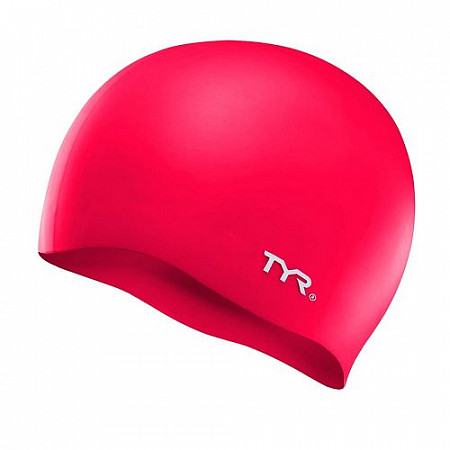 Шапочка для плавания TYR Wrinkle Free Silicone Cap LCS/610 Red
