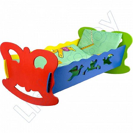 Кроватка для кукол Stantom (006303) turquoise №2