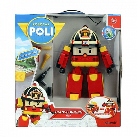 На картинке изображен Трансформер Robocar Poli Рой мега 83284 Трансформер Robocar Poli Рой мега 83284