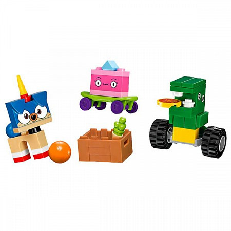 На картинке изображен Конструктор LEGO Unikitty Велосипед принца Паппикорна 41452 Конструктор LEGO Unikitty Велосипед принца Паппикорна 41452