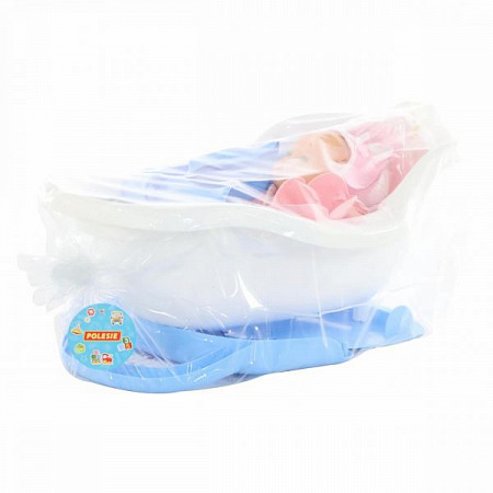 Набор для купания кукол Полесье с аксессуарами и пупсом 47243