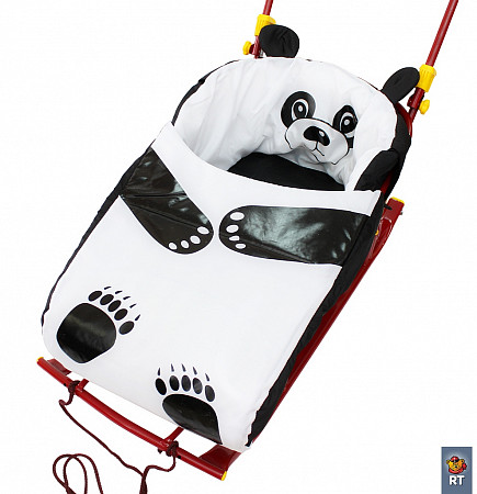 Матрасик для санок RT Панда black/white