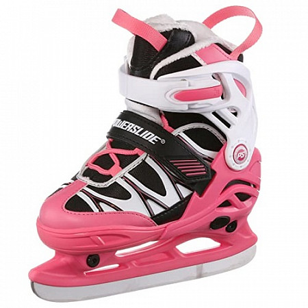 Ледовые коньки Powerslide Phu Orbit Girls 902219 pink/black