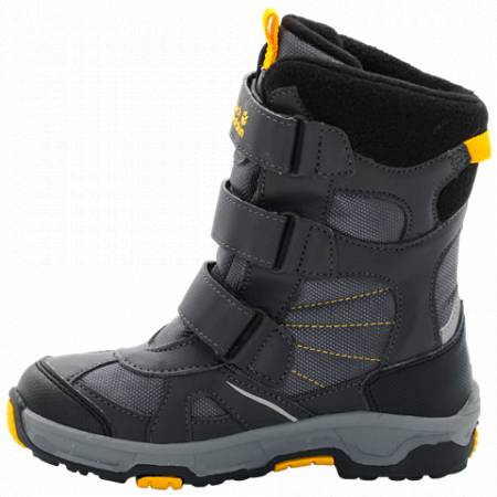 На картинке изображен Сапоги детские Jack Wolfskin Boys Snow Diver Texapore burly yellow XT Сапоги детские Jack Wolfskin Boys Snow Diver Texapore burly yellow XT