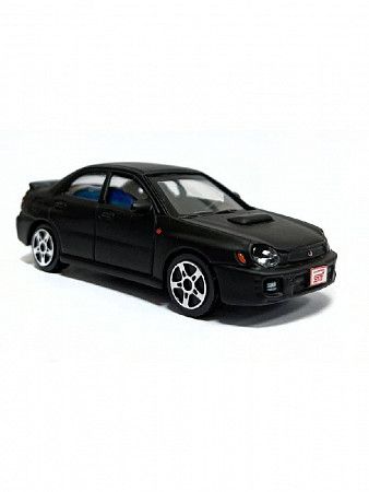 Машинка Bburago 1:43 Subaru Impreza WRX STI (18-30000/18-30109) black