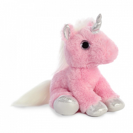 Мягкая игрушка Aurora Единорог розовый 30 см 60853