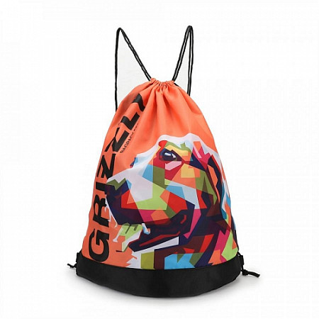 Мешок для обуви GRIZZLY OM-91-10 /2 orange