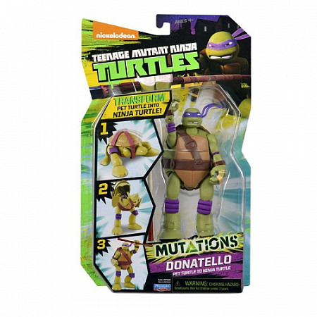 Фигурка Turtles 15 см серия Mutation (домашний питомец) , Дон. 91522