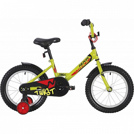 Велосипед Novatrack Twist 12" (2020) 121TWIST.GN20 light green
