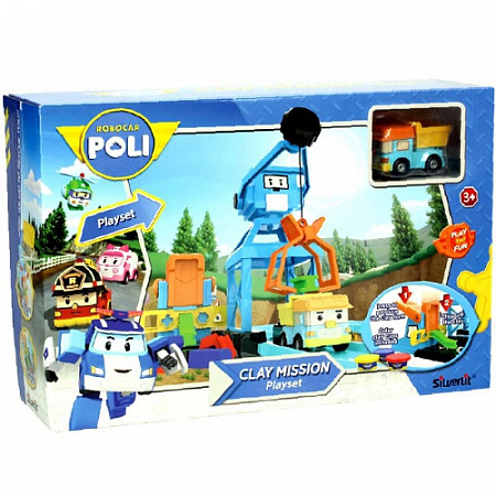 Набор Robocar Poli "Цементный завод" 83252
