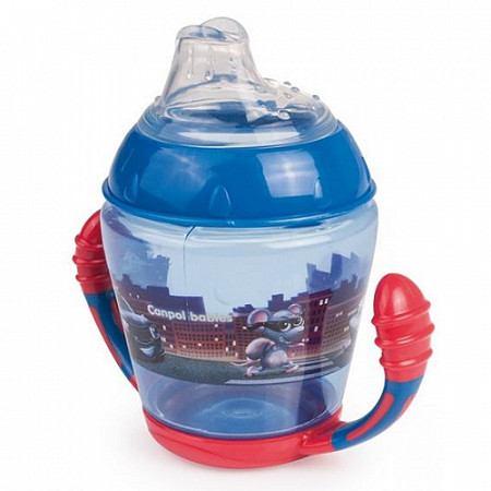 Поильник Canpol babies Лесные друзья 9м+ 230 мл 56/502 Dark Blue