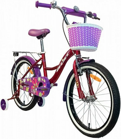 Велосипед Aist Lilo 20" (2019) Red/Purple