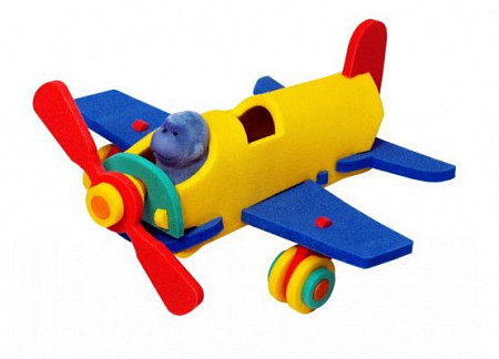 Мягкий конструктор Флексика "Истребитель" 45488