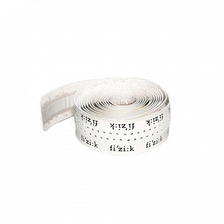 На картинке изображен Обмотка руля Fizik Logo BT01 A50010 White Обмотка руля Fizik Logo BT01 A50010 White