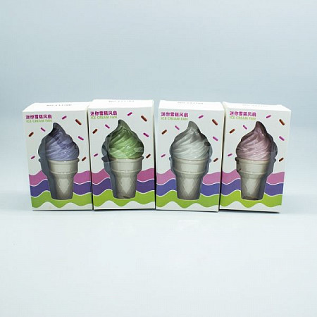 Вентилятор Мороженое Белый