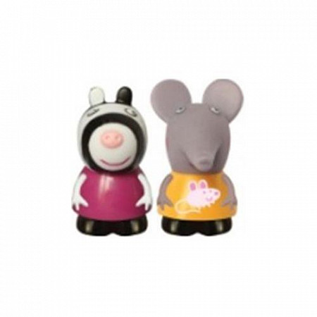 На картинке изображен Игровой набор Peppa Pig Эмили и Зои пластизоль 27131 Игровой набор Peppa Pig Эмили и Зои пластизоль 27131