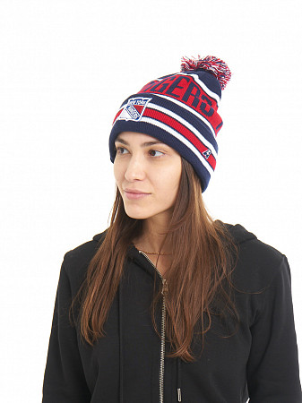 Шапка Atributika&Club NHL New York Rangers 59142 navy/red