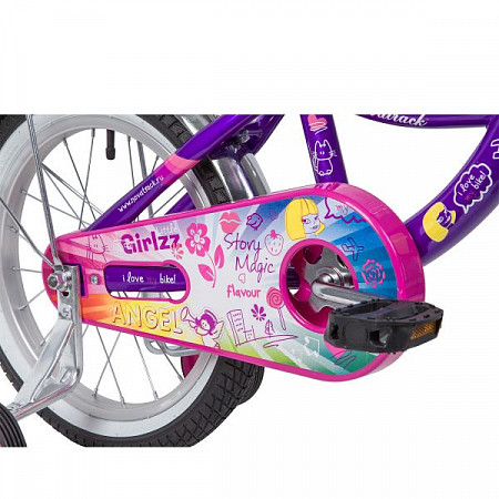 Велосипед Novatrack Little Girlzz 16" (2019) Violet 167GIRLZZ.VL9