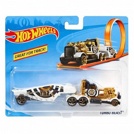 Грузовик Hot Wheels Great for Track Turbo Beast (BFM60 CGJ43)