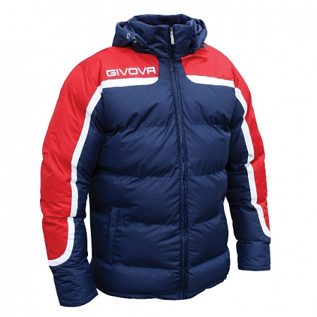 Куртка зимняя мужская Givova Antartide G010 red/blue