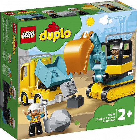 Конструктор LEGO Duplo Грузовик и гусеничный экскаватор 10931