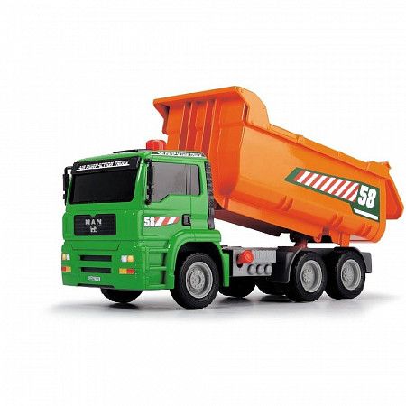 На картинке изображен Игрушка Dickie Toys Самосвал 28 см (203805005) Игрушка Dickie Toys Самосвал 28 см (203805005)