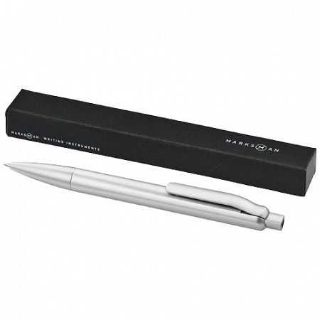 На картинке изображен Ручка Marksman Lunar silver 10670805 Ручка Marksman Lunar silver 10670805