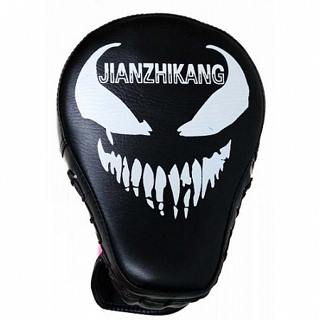 На картинке изображен Лапа тренировочная Zez Sport B-S2 white Лапа тренировочная Zez Sport B-S2 white