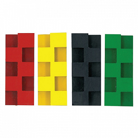 Восковые мелки Illumination Кирпичики K10075 (4 цвета)