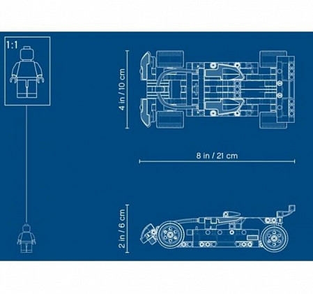 Конструктор LEGO Technic Полицейская погоня 42091