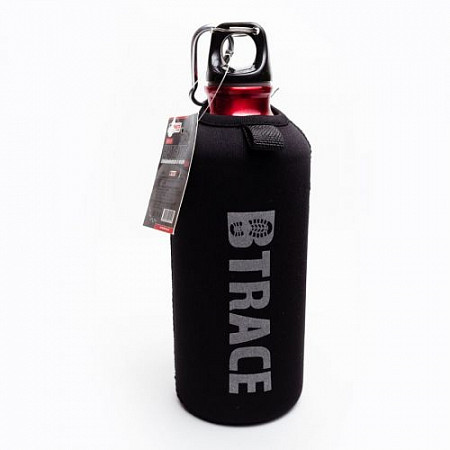 Бутыль алюминиевая BTrace в чехле 0,6 л