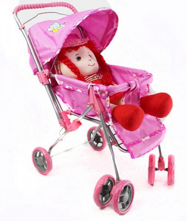 На картинке изображен Коляска для кукол Melogo 9324 Коляска для кукол Melogo 9324