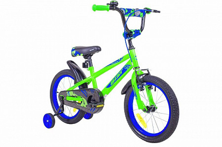 На картинке изображен Велосипед Aist Pluto 16" (2017) Green Велосипед Aist Pluto 16" (2017) Green