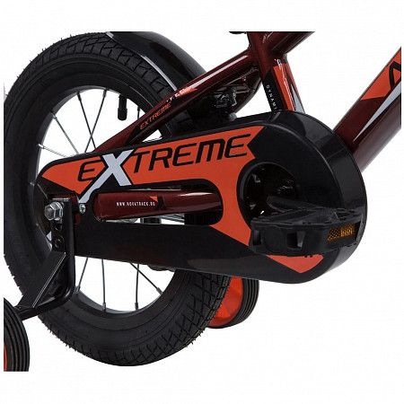 Велосипед Novatrack Extreme 14" (2019) 143EXTREME.BN9 brown/orange