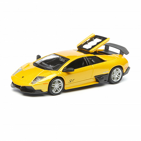 Коллекционная машина Bburago 1:32 Lamborghini Murcielago LP 670-4 SV (18-43052) yellow