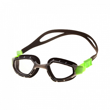 Очки для плавания Alpha Caprice AD-G6100 black/green/grey