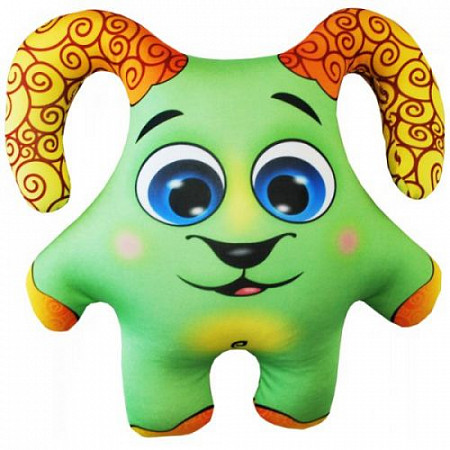 Мягкая игрушка Мнушки Баран зеленый Аи02жив16