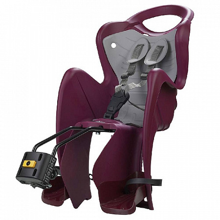 Велокресло для детей Bellelli Mr Fox Standard B-Fix Lux 01FXSB0038LX plum