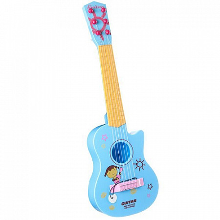Музыкальный инструмент Shenzhen Toys Струнная гитара в чехле 180A2