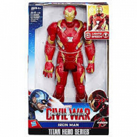 Интерактивная фигурка Marvel Железный Человек (B6177)