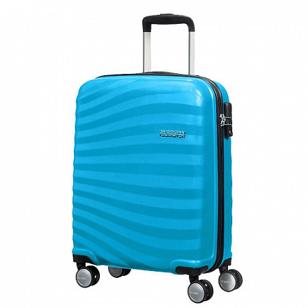 Чемодан средний American Tourister Oceanfront 55см 31G*11 901 light blue