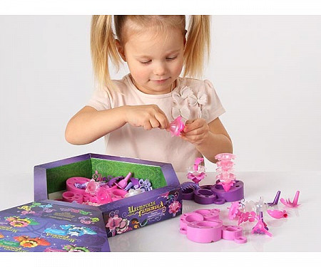 Конструктор Биплант Цветочная Галактика Планета Коралловых гроз BP-11069