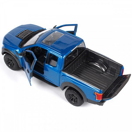 На картинке изображен Масштабная модель автомобиля Maisto 1:24 Форд F-150 Раптор (2017) (31266) Масштабная модель автомобиля Maisto 1:24 Форд F-150 Раптор (2017) (31266)