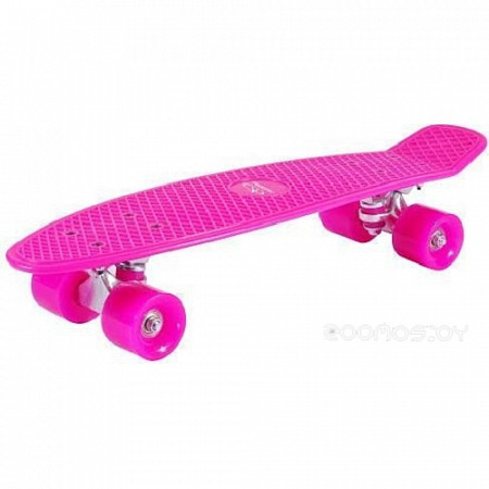Penny board (пенни борд) Hudora Skatebaord Retro Pink