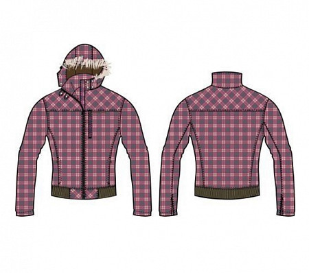 На картинке изображен Куртка женская Alpine Pro 7251556 табак Куртка женская Alpine Pro 7251556 табак