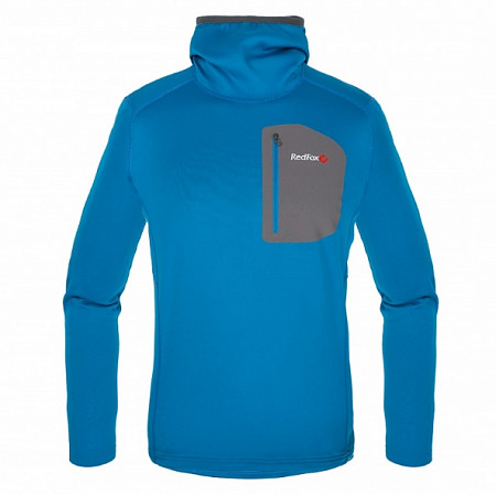 Пуловер мужской RedFox Z-Dry Hoody синий/асфальт