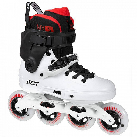 Роликовые коньки Powerslide Next 90 мм 908369 black/white