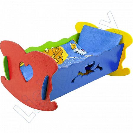 Кроватка для кукол Stantom 33 см (006327) blue №5