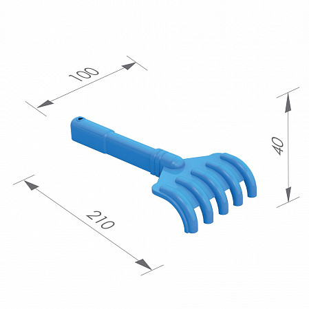 Набор Нордпласт для песка №65 431778 green